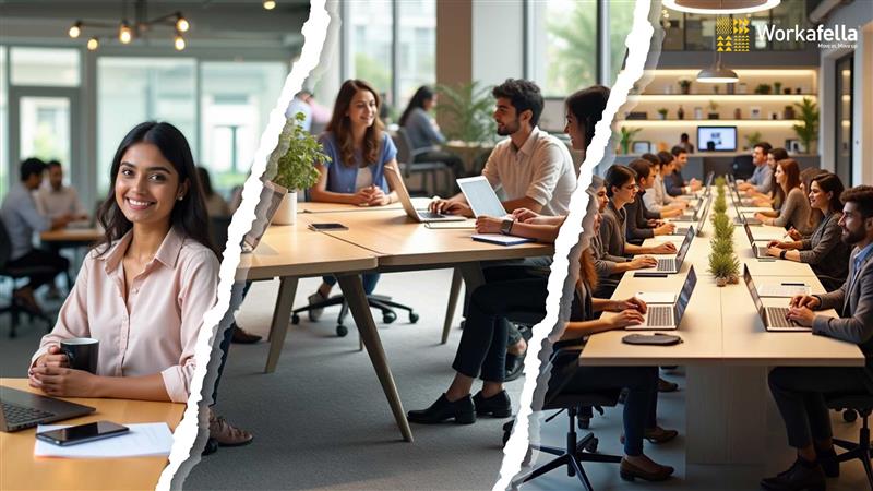 Modern premium office environment designed 